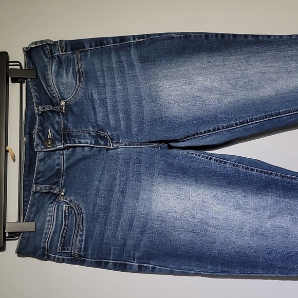 Maurices Raw Hem Slim Straight Leg Medium Jeans - Picture 3 of 9